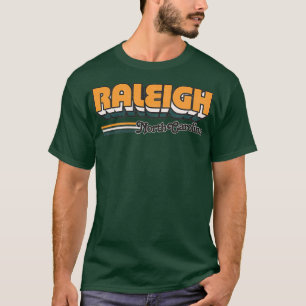 Raleigh NC City Stripes T-shirt