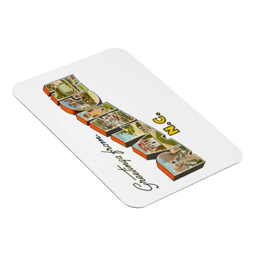 Raleigh NC Magneet (Rechterzijde)