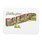 Raleigh NC Magneet (Horizontaal)