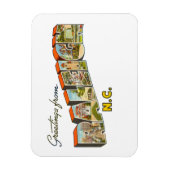 Raleigh NC Magneet (Verticaal)