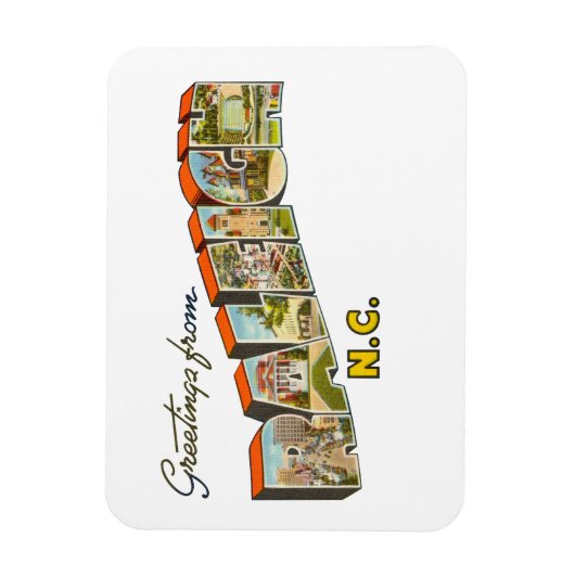 Raleigh NC Magneet (Verticaal)