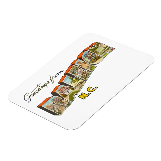 Raleigh NC Magneet (Linkerzijde)