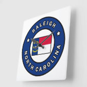 Raleigh Noord-Carolina Vierkante Klok (Hoek)