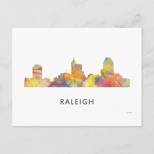 RALEIGH, NOORD CAROLINA WB1 - BRIEFKAART (Voorkant)