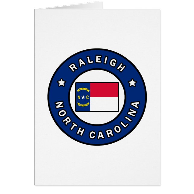 Raleigh North Carolina (Voorkant)