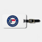 Raleigh North Carolina Bagagelabel (Voorkant horizontaal)