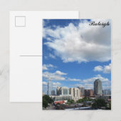 Raleigh North Carolina City Skyline Travel Photo Briefkaart (Voorkant / Achterkant)