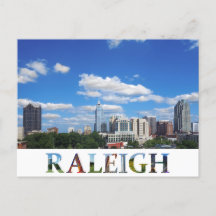 Raleigh North Carolina City Skyline Travel Photo