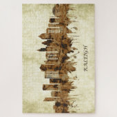 Raleigh North Carolina Cityscape Legpuzzel (Verticaal)