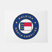 Raleigh North Carolina Deurmat (Voorkant)