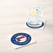 Raleigh North Carolina Kartonnen Onderzetters (Insitu)