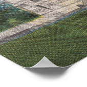 Raleigh, North Carolina - Large Letter Scenes 2 Poster (Hoek)