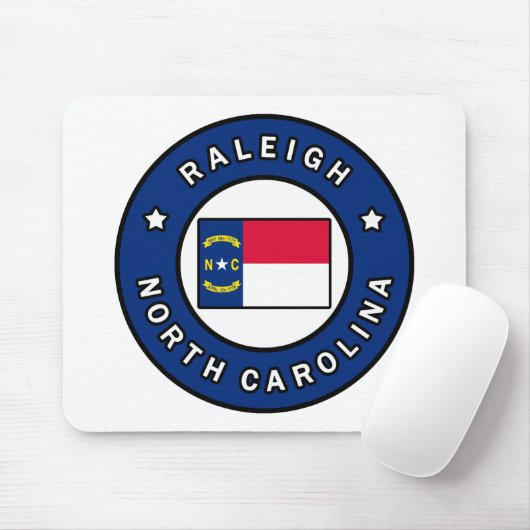 Raleigh North Carolina Muismat (Met muis)