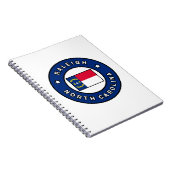 Raleigh North Carolina Notitieboek (Rechterzijde)