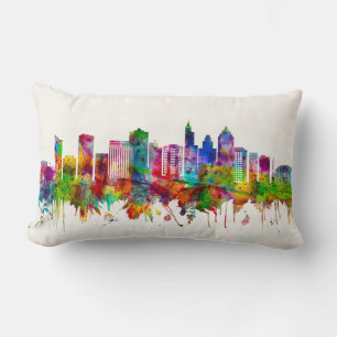 Raleigh North Carolina Skyline Kussen