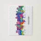 Raleigh North Carolina Skyline Legpuzzel (Verticaal)