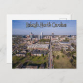 Raleigh North Carolina State briefkaart (Voorkant / Achterkant)