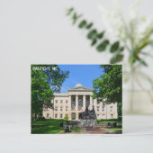Raleigh North Carolina State Capitol Travel Photo Briefkaart (Staand voorkant)