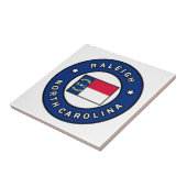 Raleigh North Carolina Tegeltje (Zijkant)