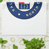 Raleigh North Carolina Theedoek (Gevouwen)