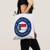 Raleigh North Carolina Tote Bag (Dichtbij)