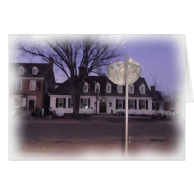 Raleigh Tavern-verlichting (Voorkant Horizontaal)