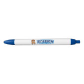 Raleigh Walking Tours Cute Acorn Blauwe Inkt Pen (Voorkant)