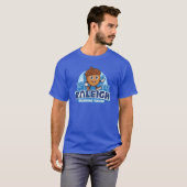 Raleigh Walking Tours Cute Acorn Logo T-Shirt (Voorkant volledig)