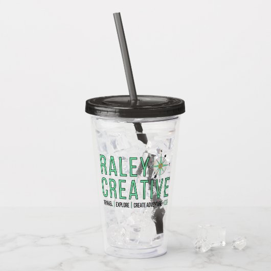 Raley Creative Acrylic Tumbler Acryl Drinkbeker (Voorkant ijs)