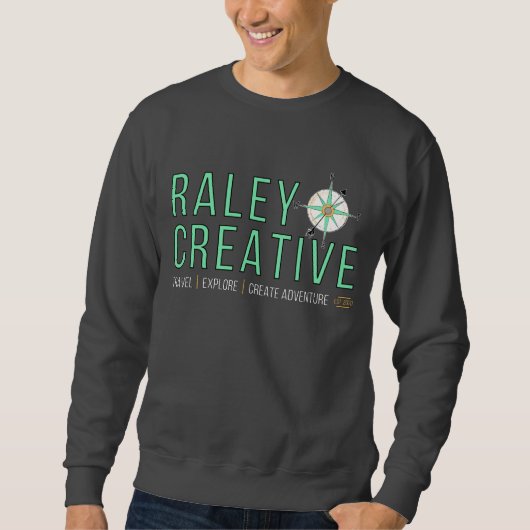 Raley Creative Dark Grey Sweatshirt (Voorkant)
