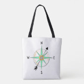 Raley Creative "Not Lost"-Tas Tote Bag (Achterkant)