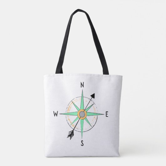 Raley Creative "Not Lost"-Tas Tote Bag (Achterkant)