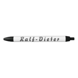 Ralf-Dieter Kugelschreiber Zwarte Inkt Pen