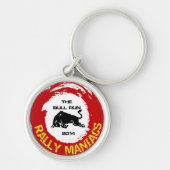 Rally beheert de Bull run 2014 Sleutelhanger (Voorkant)