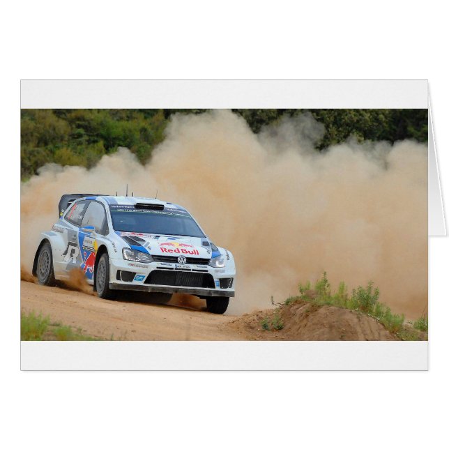 Rally Car (Voorkant Horizontaal)