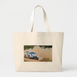 Rally Car Grote Tote Bag