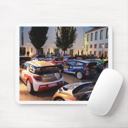 Rally Cars Muismat (Met muis)