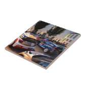 Rally Cars Tegeltje (Zijkant)