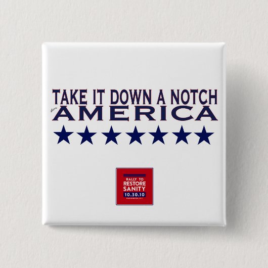 Rally om Saniteit te herstellen—neem het naar bene Vierkante Button 5,1 Cm (Voorkant)