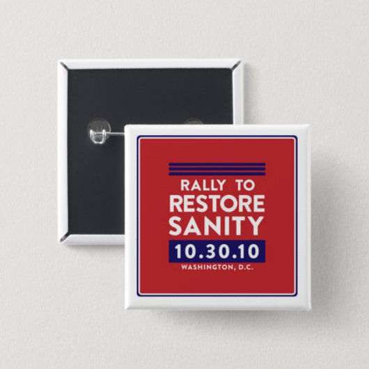 Rally om Sanity Button te herstellen! (Voorkant /achterkant)