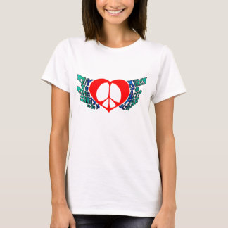 Rally om Sanity Peace Wings te herstellen T-shirt