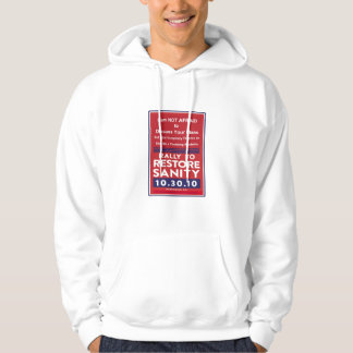 Rally om Sanity te herstellen, houdt angst levend. Hoodie