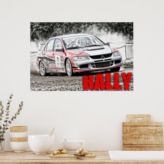Rally. Poster (Keuken)