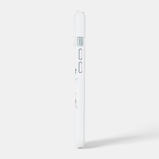 RALLY RACE  - WANNEER SNELHEID DE WILDE KANT ONTMO iPhone 15 CASE (Linkerkant)