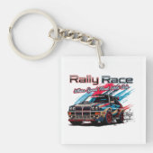 RALLY RACE - WANNEER SNELHEID ONTMOET WILD SIDE! SLEUTELHANGER (voorkant)