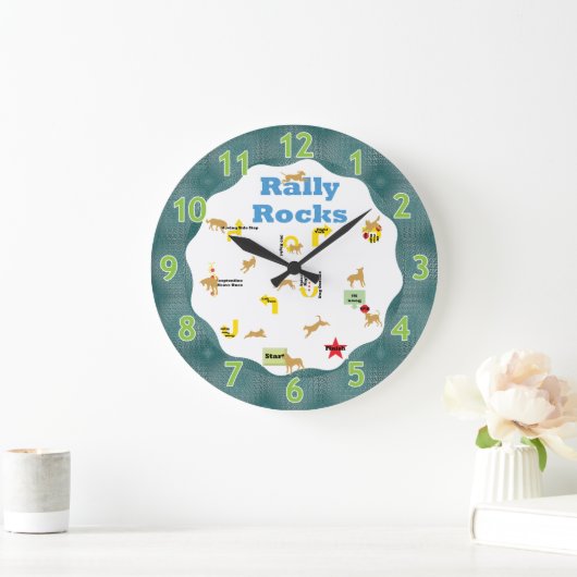 Rally Rocks Honden Grote Klok (Huis)