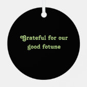 Rally Rocks Metalen Ornament (Achterkant)