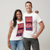 Rally Shirt - Ik werd verteld dat er koekjes zoude (Unisex)