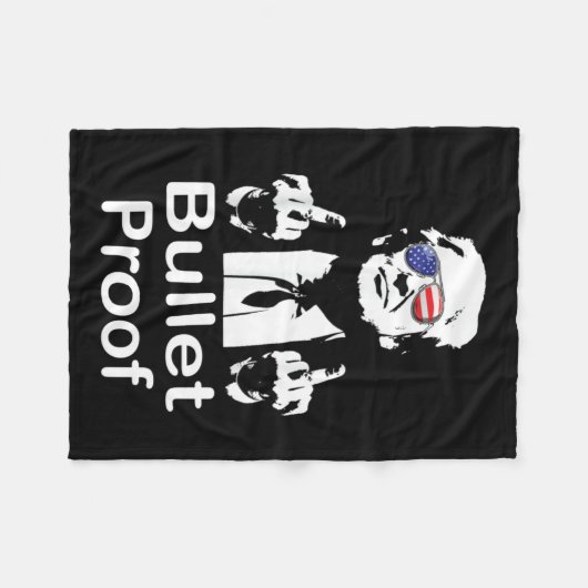 Rally Shooting Fleece Deken (Voorkant (Horizontaal))