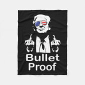 Rally Shooting Fleece Deken (Voorkant)